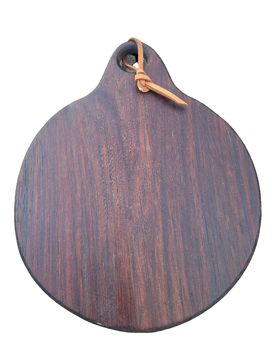 Small Round Walnut Board