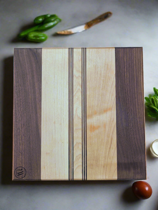 Walnut with Maple