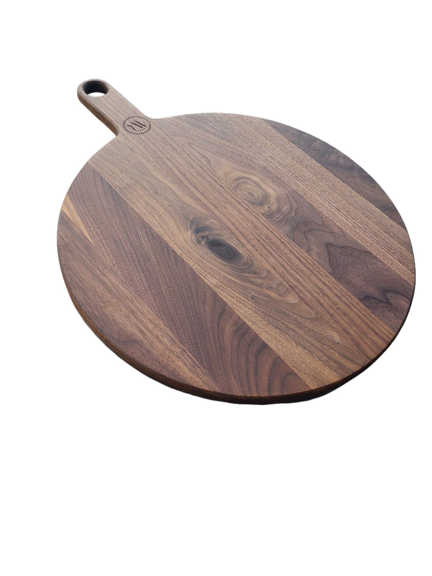 15" Round Walnut Board